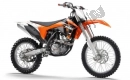 Toutes les pièces d'origine et de rechange pour votre KTM 350 SX F USA 2011.