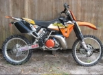 Options and accessories for the KTM SX 380  - 1998