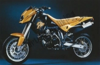 Alle originele en vervangende onderdelen voor uw KTM 400 Duke 20 KW Europe 1994.