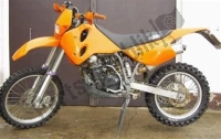 Tutte le parti originali e di ricambio per il tuo KTM 400 EGS 20 KW 11 LT Orange Europe 1997.