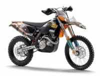 Tutte le parti originali e di ricambio per il tuo KTM 400 EXC Europe 2009.