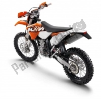 Tutte le parti originali e di ricambio per il tuo KTM 400 EXC Factory Edit Europe 2011.