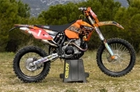 All original and replacement parts for your KTM 400 EXC Factory Europe 2005.
