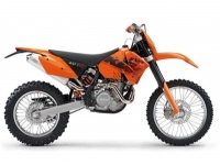 All original and replacement parts for your KTM 400 EXC Racing Europe 2006.