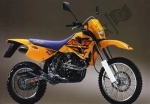 Options and accessories for the KTM SC 400 Super Competition LC4  - 1996
