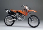 Options and accessories for the KTM SX 400 Racing  - 2001