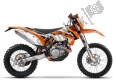 All original and replacement parts for your KTM 450 EXC Australia 2016.