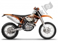 Alle originele en vervangende onderdelen voor uw KTM 450 EXC Europe 2012.