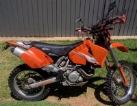 Toutes les pièces d'origine et de rechange pour votre KTM 450 EXC G Racing USA 2003.