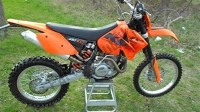 Tutte le parti originali e di ricambio per il tuo KTM 450 EXC G Racing USA 2006.