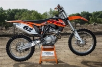 Alle originele en vervangende onderdelen voor uw KTM 450 SX F Europe 2014.