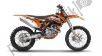 All original and replacement parts for your KTM 450 SX F Europe 2015.