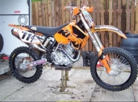 All original and replacement parts for your KTM 450 SX Steve Ramon Europe 2005.
