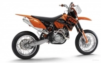 Todas as peças originais e de reposição para seu KTM 50 Supermoto Europe 2006.