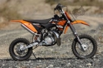 Options and accessories for the KTM SX 50 Junior  - 2009