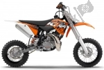 Opciones y accesorios para el KTM SX 50 Mini LC - 2012