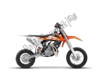 Fuel tank and accessories for the KTM SX 50 LC - 2016