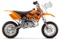 All original and replacement parts for your KTM 50 SX PRO Junior Europe 1998.