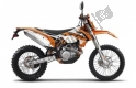 All original and replacement parts for your KTM 500 EXC Australia 2016.