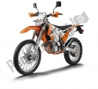 Todas las piezas originales y de repuesto para su KTM 500 XC W USA 2015.