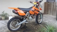 All original and replacement parts for your KTM 525 EXC Factory Europe 2005.