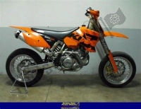 All original and replacement parts for your KTM 525 SMR Europe 2004.