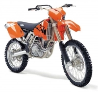 All original and replacement parts for your KTM 525 SX Racing Europe 2005.