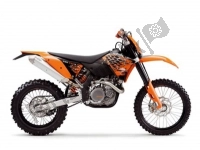 Todas las piezas originales y de repuesto para su KTM 530 EXC R Australia United Kingdom 2008.