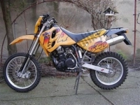 All original and replacement parts for your KTM 620 EGS WP 37 KW 20 LT ROT Europe 1996.