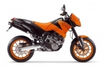 Albero motore, cilindro e pistone voor de KTM Duke II 640 E - 2006