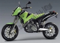 Todas as peças originais e de reposição para seu KTM 640 Duke II Lime USA 2000.