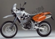 Toutes les pièces d'origine et de rechange pour votre KTM 640 LC 4 E Orange 18L USA 2002.