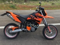 Tutte le parti originali e di ricambio per il tuo KTM 640 LC 4 Silber USA 2000.