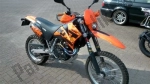 Tubo de escape para o KTM LC4-E 640 Sixdays  - 2001