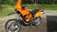 All original and replacement parts for your KTM 640 LC4 E Super Moto Europe 2001.