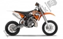 Tutte le parti originali e di ricambio per il tuo KTM 65 SX Europe 1998.