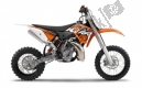 Toutes les pièces d'origine et de rechange pour votre KTM 65 SX Europe 2012.