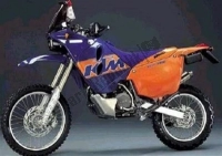 Todas as peças originais e de reposição para seu KTM 660 Rallye Europe 2000.