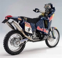 All original and replacement parts for your KTM 660 Rallye Factory Repl Europe 2005.