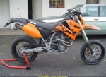 Clothes for the KTM SMC 660 Supermoto  - 2003