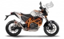 Todas las piezas originales y de repuesto para su KTM 690 Duke Black ABS USA 2013.