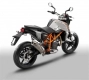 Alle originele en vervangende onderdelen voor uw KTM 690 Duke Black Europe 2012.