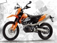 Todas as peças originais e de reposição para seu KTM 690 Enduro 08 USA 2008.