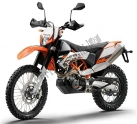 Todas as peças originais e de reposição para seu KTM 690 Enduro 09 Europe 2009.