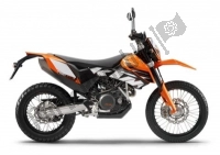 Toutes les pièces d'origine et de rechange pour votre KTM 690 Enduro R Australia United Kingdom 2010.