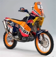 Toutes les pièces d'origine et de rechange pour votre KTM 690 Rally Factory Replica Europe 2008.