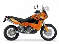 Todas as peças originais e de reposição para seu KTM 950 Adventure Orange Australia United Kingdom 2005.