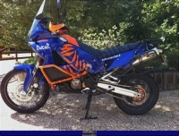 Alle originele en vervangende onderdelen voor uw KTM 950 Adventure Orange LOW Australia United Kingdom 2004.