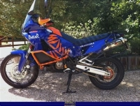 Tutte le parti originali e di ricambio per il tuo KTM 950 Adventure S Blue High Europe 2004.