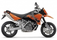 All original and replacement parts for your KTM 950 Supermoto Black Australia United Kingdom 2005.
